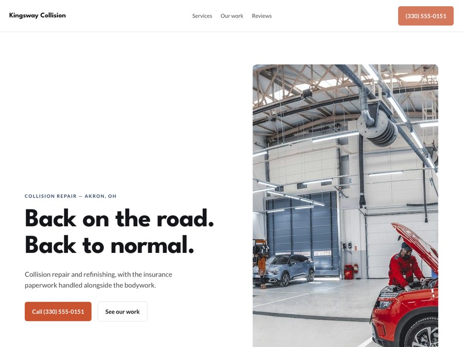 Auto Body design — Kingsway Collision