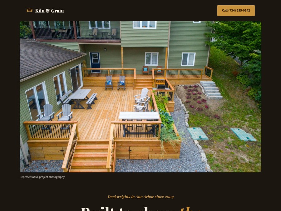 Deck design — Kiln & Grain Deckworks
