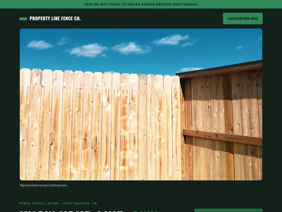 Fencing design — Property Line Fence Co.