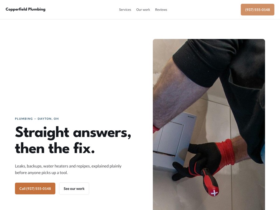 Plumbing design — Copperfield Plumbing