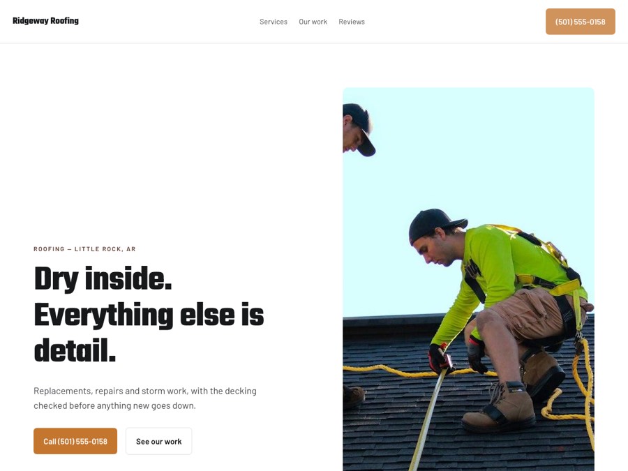 Roofing design — Ridgeway Roofing